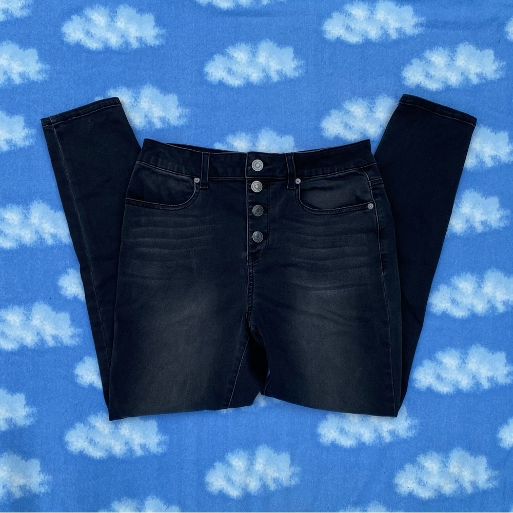 Black High-Rise Jeggings
